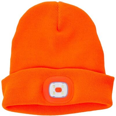 Portwest Lampe frontale LED rechargeable USB Beanie, Couleur: Orange, B029ORR Portwest Lampe frontale LED rechargeable USB Beanie, Couleur: Orange, B029ORR