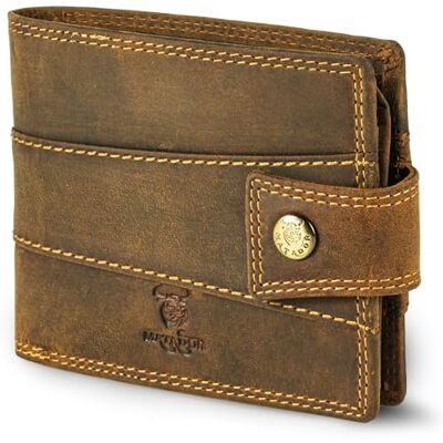 MATADOR Portefeuille en cuir pour homme #Danzig avec boîte cadeau élégante, portefeuille élégant pour homme avec protection RFID, portefeuille de luxe pour homme, de nombreux compartiments pour cartes MATADOR Portefeuille en cuir pour homme #Danzig avec boîte cadeau élégante, portefeuille élégant pour homme avec protection RFID, portefeuille de luxe pour homme, de nombreux compartiments pour cartes