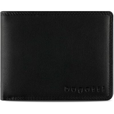 bugatti Simbiosi Portefeuille Homme Cuir 8 CC avec Porte Monnaie Noir bugatti Simbiosi Portefeuille Homme Cuir 8 CC avec Porte Monnaie Noir
