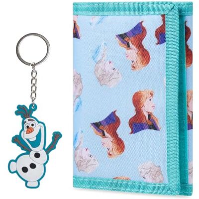 Disney Portefeuilles Enfant, Coffret Cadeau Porte Monnaie et Porte Clé, Idée Cadeau Stitch, Reine des Neiges, Princesse (Bleu Reine des Neiges) Disney Portefeuilles Enfant, Coffret Cadeau Porte Monnaie et Porte Clé, Idée Cadeau Stitch, Reine des Neiges, Princesse (Bleu Reine des Neiges)