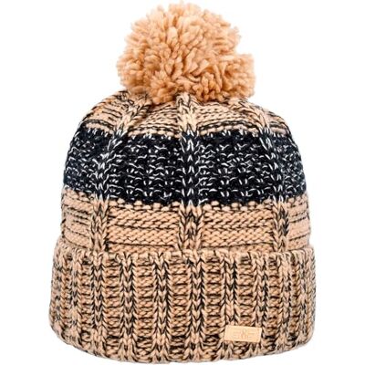 CMP Berretto Lavorato A Maglia Con Pom Pom Da Donna Beret Femme CMP Berretto Lavorato A Maglia Con Pom Pom Da Donna Beret Femme