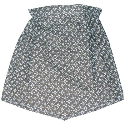 Summedical , Foulard Trachéotomie Imprimé Floral Marron 1 unité Summedical , Foulard Trachéotomie Imprimé Floral Marron 1 unité
