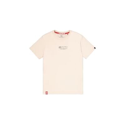 Alpha Wording T T-shirt pour homme, Blanc (Jet Stream White), L Alpha Wording T T-shirt pour homme, Blanc (Jet Stream White), L