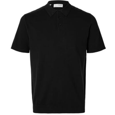 SELECTED HOMME Slhberg Ss Knit Polo Noos Polo Homme SELECTED HOMME Slhberg Ss Knit Polo Noos Polo Homme