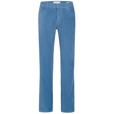 BRAX Pantalon en velours côtelé Style Cooper FA Mythos Flex (Cord) pour homme, bleu acier, 42W / 30L BRAX Pantalon en velours côtelé Style Cooper FA Mythos Flex (Cord) pour homme, bleu acier, 42W / 30L