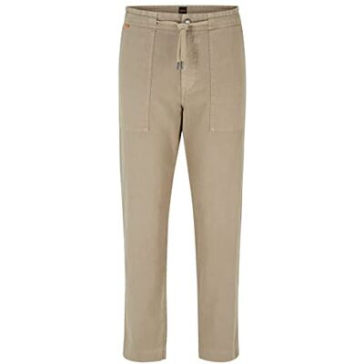Boss Sisla-PP Pantalon emballé à Plat, Medium Beige263, 66 pour des Hommes, Medium Beige263, 66 Boss Sisla-PP Pantalon emballé à Plat, Medium Beige263, 66 pour des Hommes, Medium Beige263, 66