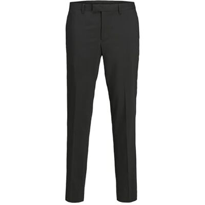 JACK & JONES Jprfranco Trouser Noos Pantalon de costume pour homme, Noir, 58 JACK & JONES Jprfranco Trouser Noos Pantalon de costume pour homme, Noir, 58