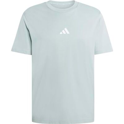 adidas herr ESSENTIALS SMALL LOGO SINGLE JERSEY TEE, Wonder Sage/white, XXL adidas herr ESSENTIALS SMALL LOGO SINGLE JERSEY TEE, Wonder Sage/white, XXL