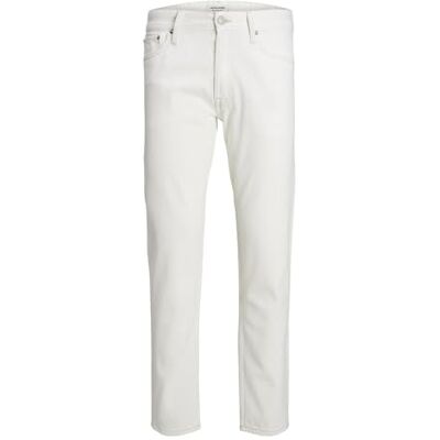 JACK & JONES Pantalons Homme, Ecru, 31W / 34L JACK & JONES Pantalons Homme, Ecru, 31W / 34L