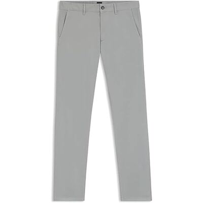 Boss Pantalon chino plat pour homme, Beige clair, 33W / 32L Boss Pantalon chino plat pour homme, Beige clair, 33W / 32L