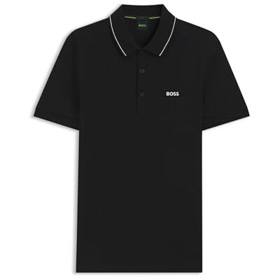 Boss Polo pour homme, noir 3, XL Boss Polo pour homme, noir 3, XL
