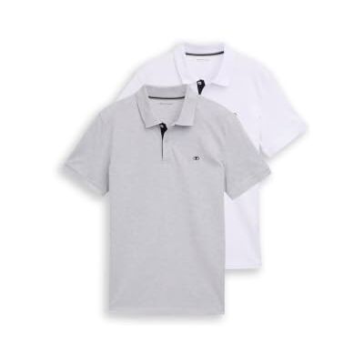TOM TAILOR 1044879 Polo Homme (lot de 2) TOM TAILOR 1044879 Polo Homme (lot de 2)