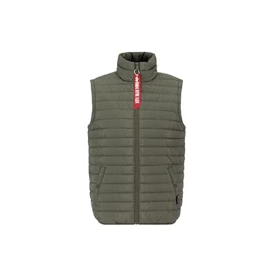 Alpha Puffer Ulw Gilet pour homme, Vert olive foncé, S Alpha Puffer Ulw Gilet pour homme, Vert olive foncé, S
