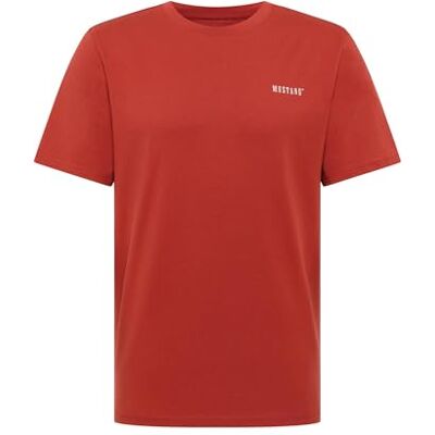 MUSTANG Style Austin T-Shirt, Ketchup 7113, XL Hommes MUSTANG Style Austin T-Shirt, Ketchup 7113, XL Hommes
