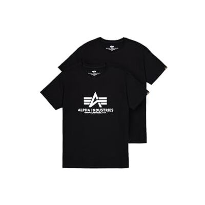 Alpha T-shirt pour homme, noir, M Alpha T-shirt pour homme, noir, M