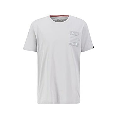 Alpha Patch T Lf T-shirt pour homme, 666-Gris pastel, XL Alpha Patch T Lf T-shirt pour homme, 666-Gris pastel, XL