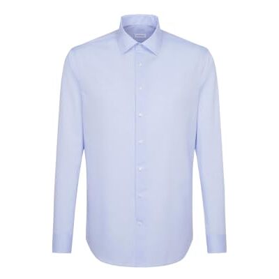 seidensticker Herren Business Slim Fit – Bügelfreies, Schmales Hemd Mit Kent-Kragen – Langarm – 100% Baumwolle Chemise, Bleu (Blau 14), 41 Homme seidensticker Herren Business Slim Fit – Bügelfreies, Schmales Hemd Mit Kent-Kragen – Langarm – 100% Baumwolle Chemise, Bleu (Blau 14), 41 Homme