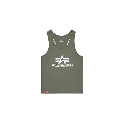 Alpha T-shirt basique pour homme, Vert olive foncé, S Alpha T-shirt basique pour homme, Vert olive foncé, S