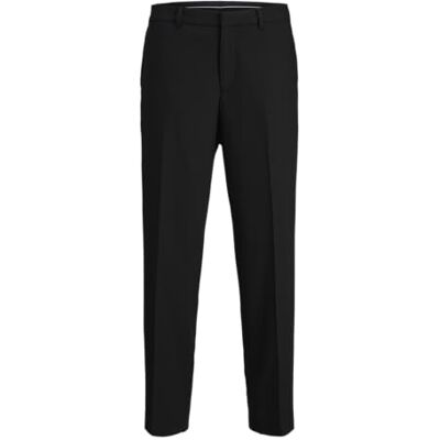 JACK & JONES JPRTHEO Noos Pantalon, Noir/Coupe : droite, 52 JACK & JONES JPRTHEO Noos Pantalon, Noir/Coupe : droite, 52
