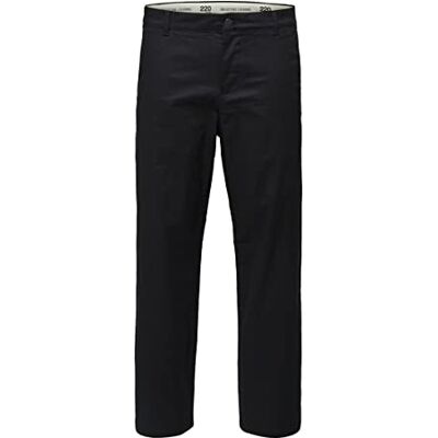 SELECTED FEMME SELECTED HOMME WHITE Pantalons, Noir, 33W / 32L SELECTED FEMME SELECTED HOMME WHITE Pantalons, Noir, 33W / 32L