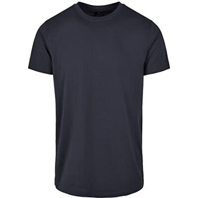 Build Your Brand Basic Round Neck T-Shirt Homme, bleu marine, 5XL Build Your Brand Basic Round Neck T-Shirt Homme, bleu marine, 5XL