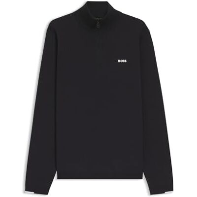 Boss K_Ever-x Qz Pull tricoté pour homme, bleu foncé, XS Boss K_Ever-x Qz Pull tricoté pour homme, bleu foncé, XS