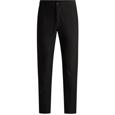 Boss T_ Commuter-Slim Pantalon emballé à Plat Homme, Black1, 90 Boss T_ Commuter-Slim Pantalon emballé à Plat Homme, Black1, 90