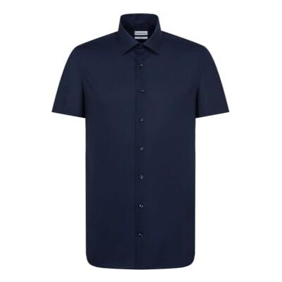 seidensticker Herren Business Hemd Slim Fit – Bügelfreies, Schmales Hemd Mit Kent-kragen – Kurzarm – 100% Baumwolle Chemise Business Homme seidensticker Herren Business Hemd Slim Fit – Bügelfreies, Schmales Hemd Mit Kent-kragen – Kurzarm – 100% Baumwolle Chemise Business Homme