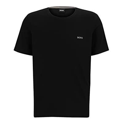 Boss T-shirt Match pour homme, Noir, S Boss T-shirt Match pour homme, Noir, S