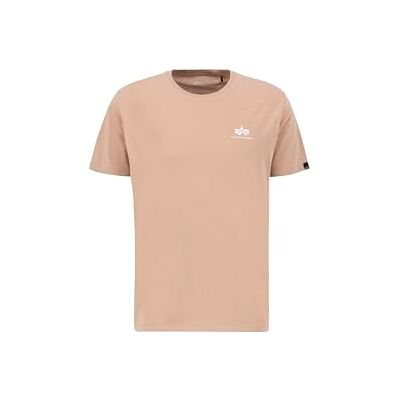 Alpha Sweat-shirt basique pour homme avec petit logo, Corail poussiéreux, XXL Alpha Sweat-shirt basique pour homme avec petit logo, Corail poussiéreux, XXL