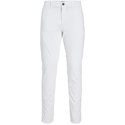 JACK & JONES Jpstmarco Jjbowie Sa Noos Pantalons Homme, Blanc., 31W / 32L JACK & JONES Jpstmarco Jjbowie Sa Noos Pantalons Homme, Blanc., 31W / 32L