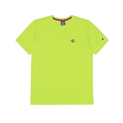 Champion Legacy Modern Sport (220382) Train Micro Mesh C-logo Ss Crewneck T-shirt Homme Champion Legacy Modern Sport (220382) Train Micro Mesh C-logo Ss Crewneck T-shirt Homme