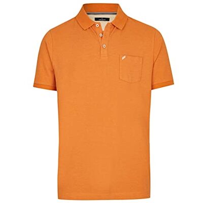 bugatti Polo à manches 1:1 pour homme, Cognac-70, L bugatti Polo à manches 1:1 pour homme, Cognac-70, L