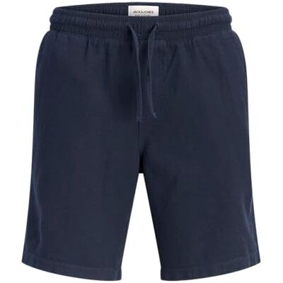 JACK & JONES Shorts Pls Jpstjaiden Waffle Resort-Shorts, Blazer Bleu Marine, 48 Hommes JACK & JONES Shorts Pls Jpstjaiden Waffle Resort-Shorts, Blazer Bleu Marine, 48 Hommes