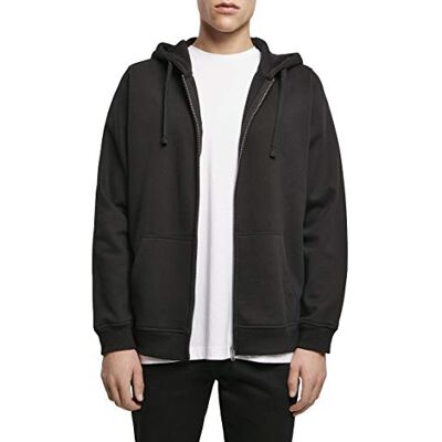 Build Your Brand Merch Zip Hoody Blouson Homme, Noir (Black 00007), 3XL Build Your Brand Merch Zip Hoody Blouson Homme, Noir (Black 00007), 3XL