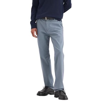 Dockers Pantalon chino slim Ultimate 360 pour homme, Gris, 32W / 34L Dockers Pantalon chino slim Ultimate 360 pour homme, Gris, 32W / 34L