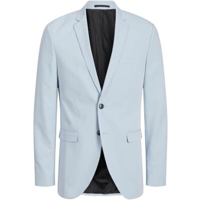 JACK & JONES JACK&JONES JPRFRANCO Blazer Noos, Chambray Blue/Fit : super slim fit, 52 JACK & JONES JACK&JONES JPRFRANCO Blazer Noos, Chambray Blue/Fit : super slim fit, 52