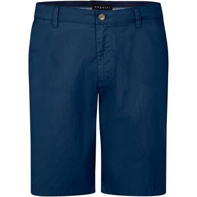bugatti Short chino pour homme confort et élégance pour les journées chaudes, Bleu 360, 52 bugatti Short chino pour homme confort et élégance pour les journées chaudes, Bleu 360, 52
