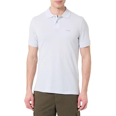 Boss Polo pour homme, Gris clair/pastel 053, M Boss Polo pour homme, Gris clair/pastel 053, M