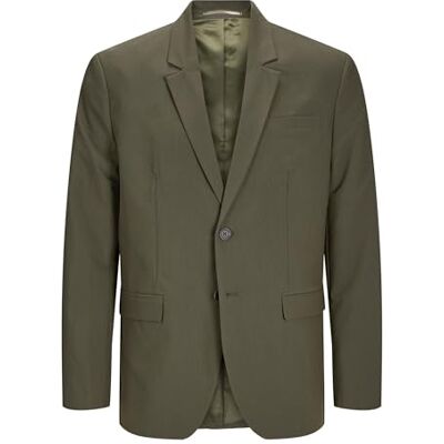 JACK & JONES Jprbushwick Harry Blazer Veste de costume pour homme Reg Fit Noos, Peat/Fit : coupe droite, 50 JACK & JONES Jprbushwick Harry Blazer Veste de costume pour homme Reg Fit Noos, Peat/Fit : coupe droite, 50