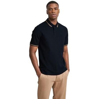 bugatti Polo pour homme, bleu, S bugatti Polo pour homme, bleu, S