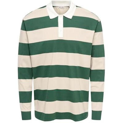 Only & Sons Onsdevin RLX LS Polo de rugby Only & Sons Onsdevin RLX LS Polo de rugby