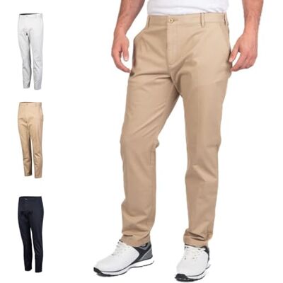 Island Green Pantalon de Golf Tapered Fit - Respirant, Élastique, Supportant - Pantalons de golf Island Green Pantalon de Golf Tapered Fit - Respirant, Élastique, Supportant - Pantalons de golf