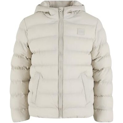 Urban Classics Veste pour garçon, Gris loup, 110-116 Urban Classics Veste pour garçon, Gris loup, 110-116