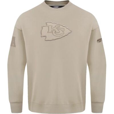 Pro Standard Sweat-shirt à col rond neutre NFL Kansas City Chiefs Taupe M Pro Standard Sweat-shirt à col rond neutre NFL Kansas City Chiefs Taupe M