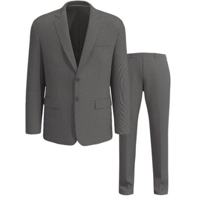 JACK & JONES JACK&JONES JPRTHEO Noos Combinaison, Gris clair chiné/coupe : coupe droite, 50 JACK & JONES JACK&JONES JPRTHEO Noos Combinaison, Gris clair chiné/coupe : coupe droite, 50