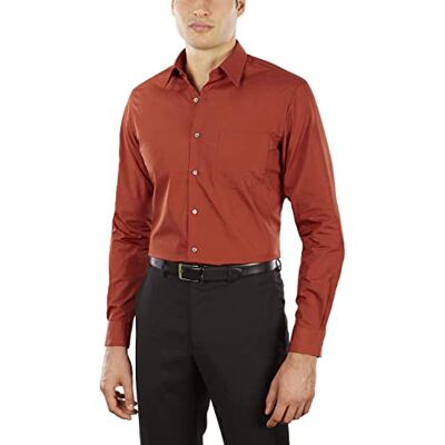 Van Heusen Chemise Habillée en Popeline Unie Chemise Homme (lot de 1) Van Heusen Chemise Habillée en Popeline Unie Chemise Homme (lot de 1)
