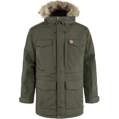 Fjällräven FJALLRAVEN Nuuk Parka Homme, Vert (Deep Forest), 3XL Fjällräven FJALLRAVEN Nuuk Parka Homme, Vert (Deep Forest), 3XL