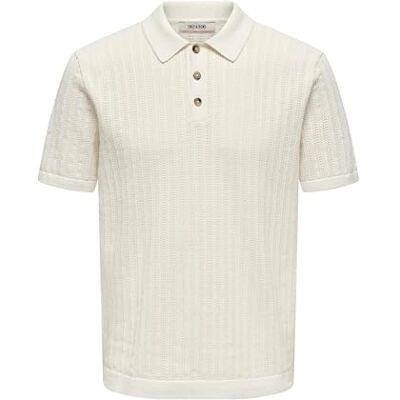 Only & Sons Male Polo Onsmoon Gestricktes Poloshirt Onsmoon Reg 12 Ss Polo Knit Homme (lot de 1) Only & Sons Male Polo Onsmoon Gestricktes Poloshirt Onsmoon Reg 12 Ss Polo Knit Homme (lot de 1)