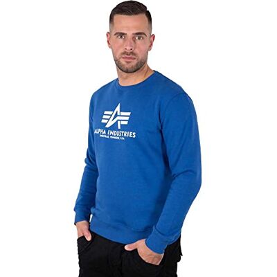 Alpha Basic Sweat-Shirt À Capuche Sport, Navy, M Homme Alpha Basic Sweat-Shirt À Capuche Sport, Navy, M Homme